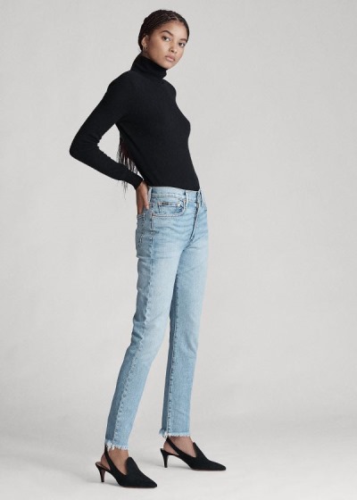 Polo Ralph Lauren Callen High-Rise Slim Jeans Dame Danmark (WTVAN9624)